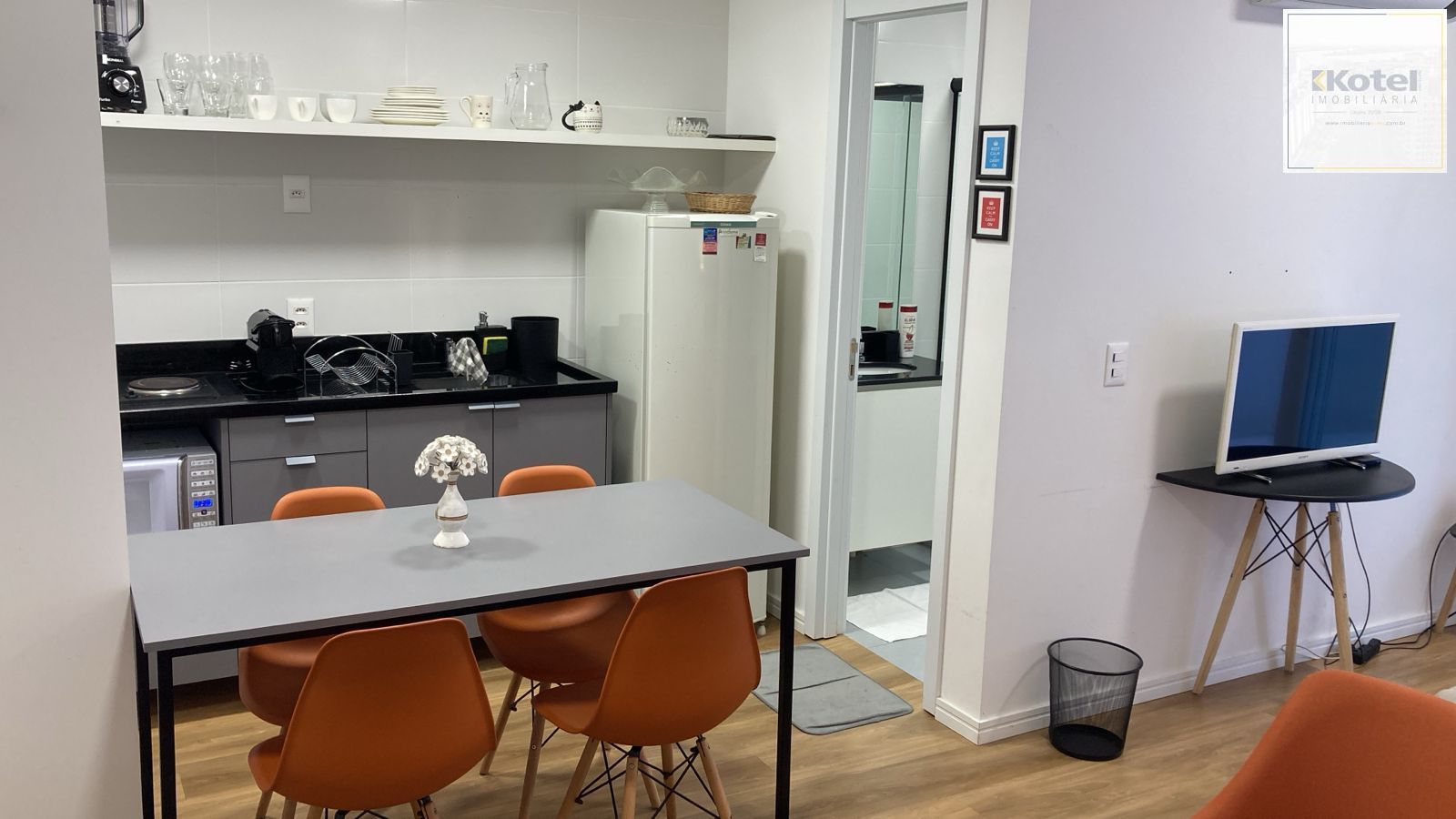 Apartamento Garden, 1 quarto,  todo mobiliado, próximo a Redenção bem arejado e iluminado. — foto 3
