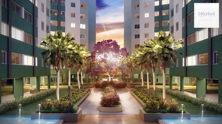 Apartamento para Venda - 60.6m², 2 dormitórios, sendo 1 suites, 1 vaga - Marechal Rondon