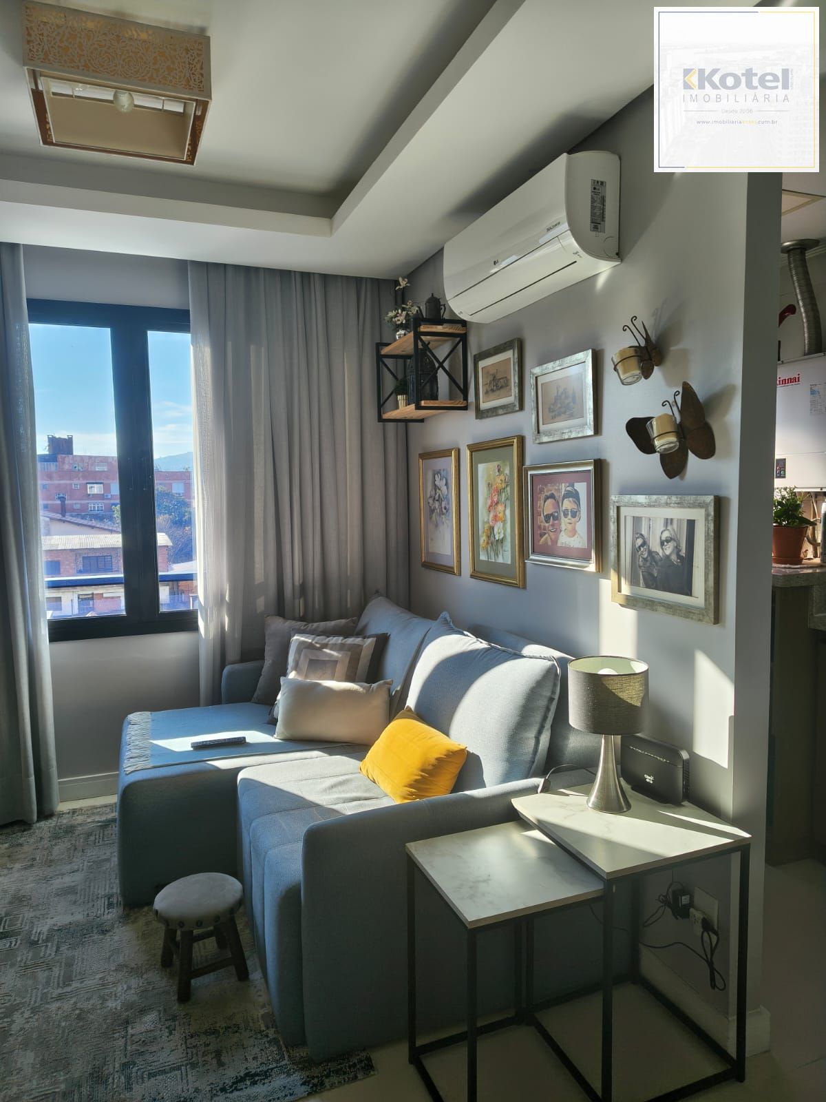 Apartamento 01 dormitório mobiliado com vaga próximo ao Barra Shopping Sul