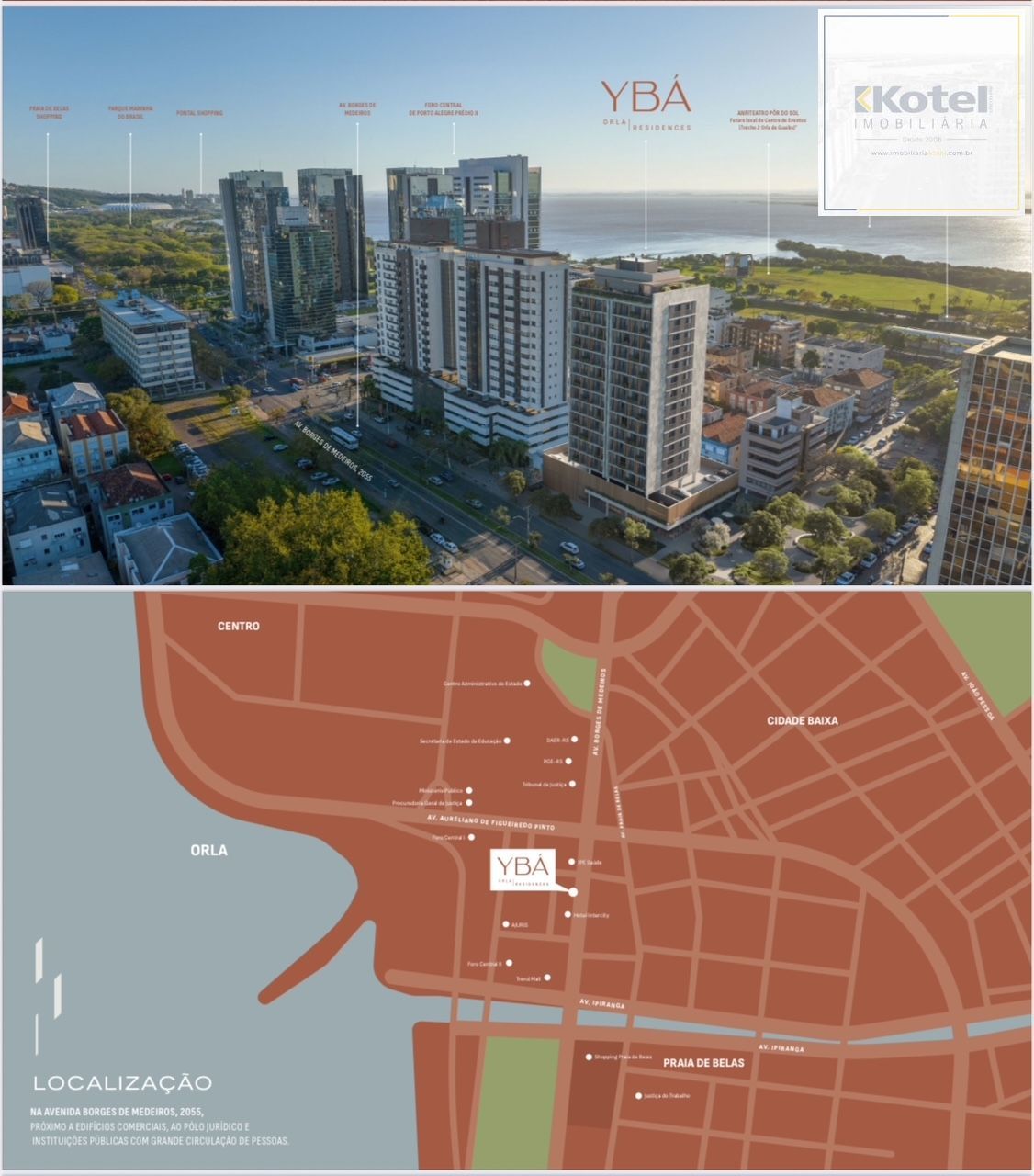 Apartamento à venda, 26m², Praia de Belas - Porto Alegre