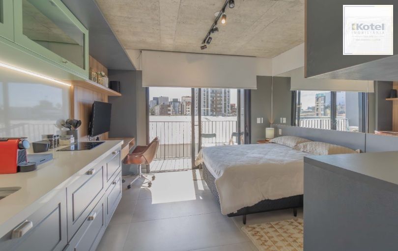Apartamento studio mobiliado e equipado no bairro Menino Deus!