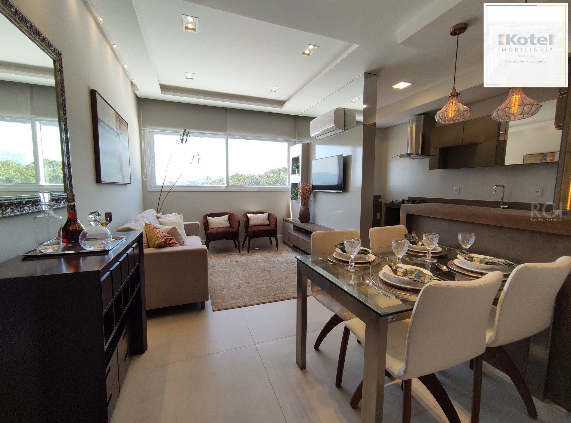 Apartamento para Venda - 57.72m², 2 dormitórios, sendo 1 suites, 1 vaga - Santo Antonio — foto 2