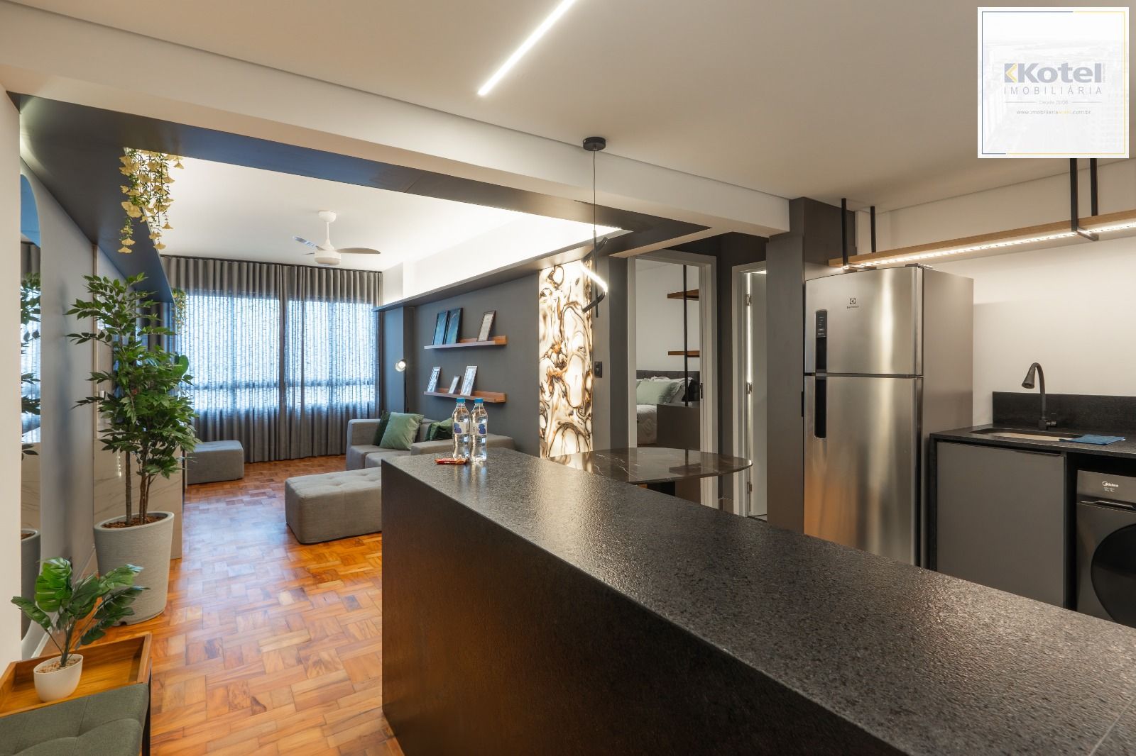 Excelente apartamento 1 dormitório mobiliado no Centro Histórico