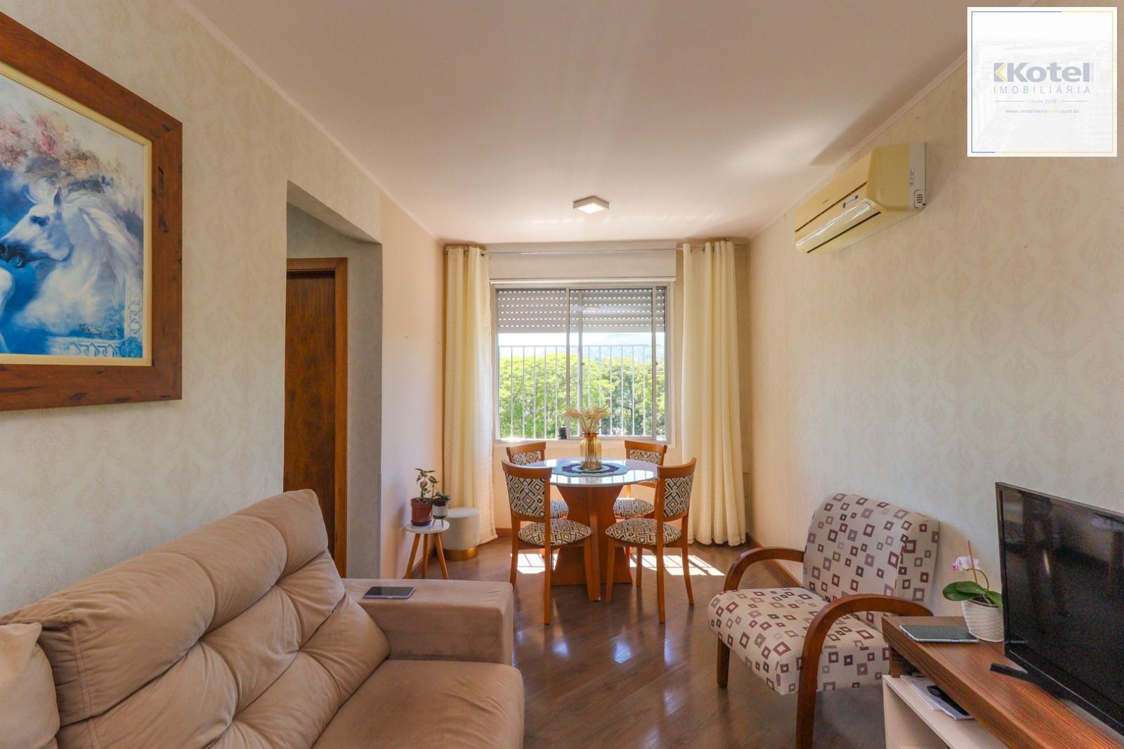 Apartamento reformado, 2 quartos, 60m² privativos, vaga rotativa - Bairro Cristal — foto 5