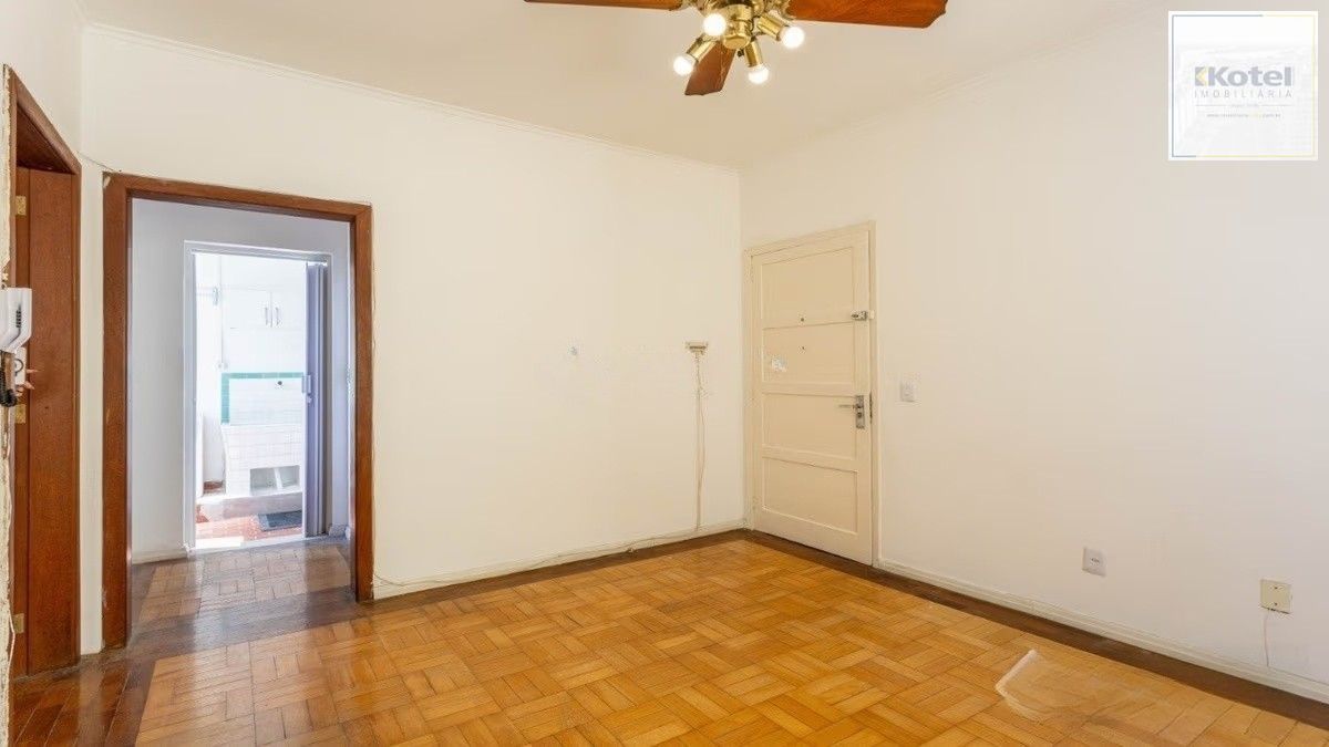 Apartamento de 1 quarto à venda no Edifício Britânia na Avenida Independência em Porto Alegre – 45,24 m² Privativos e Portaria 24h