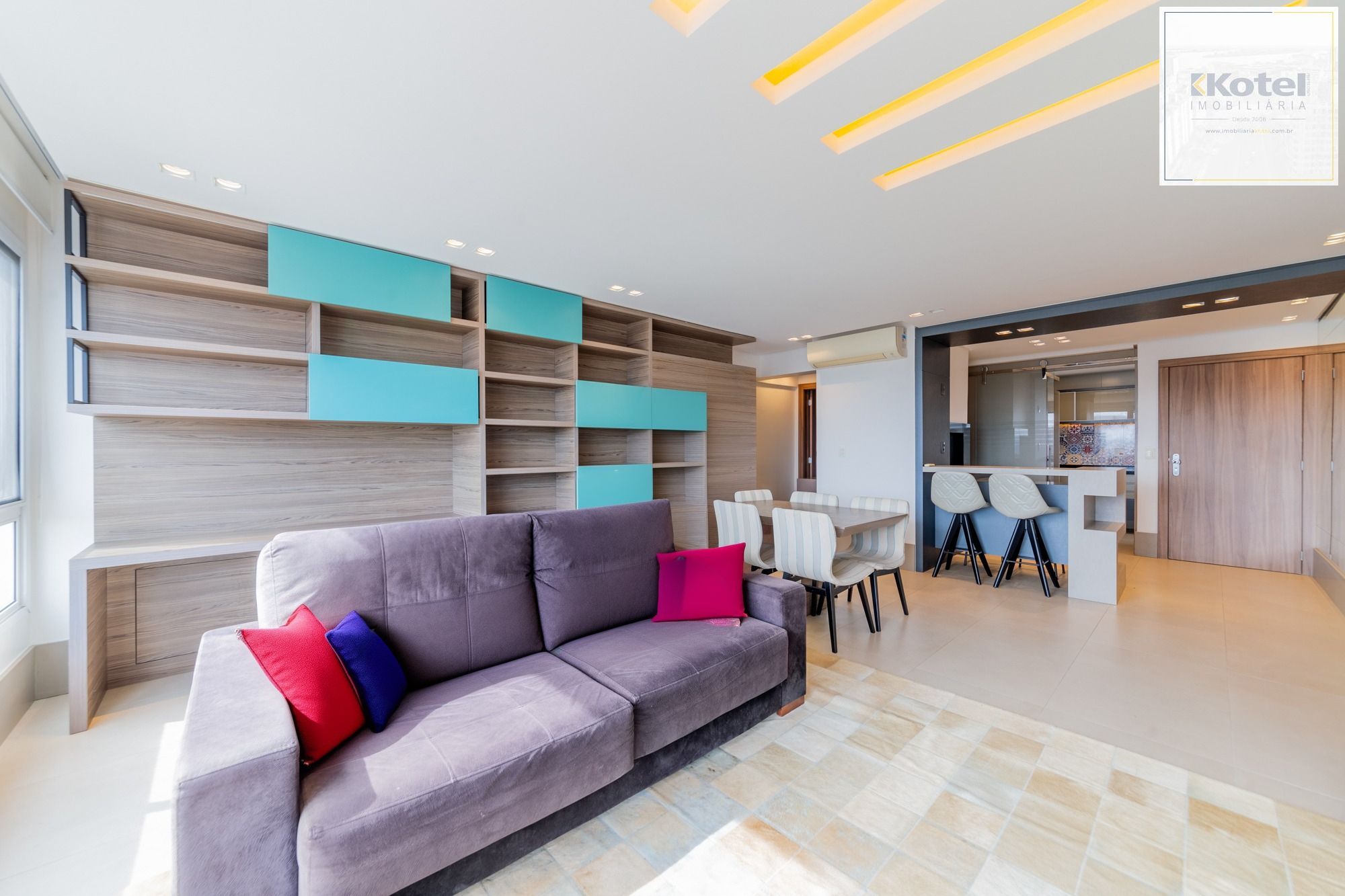 Apartamento semimobiliado, com 94m privativos, 2 suites e 3 vagas de garagem — foto 3