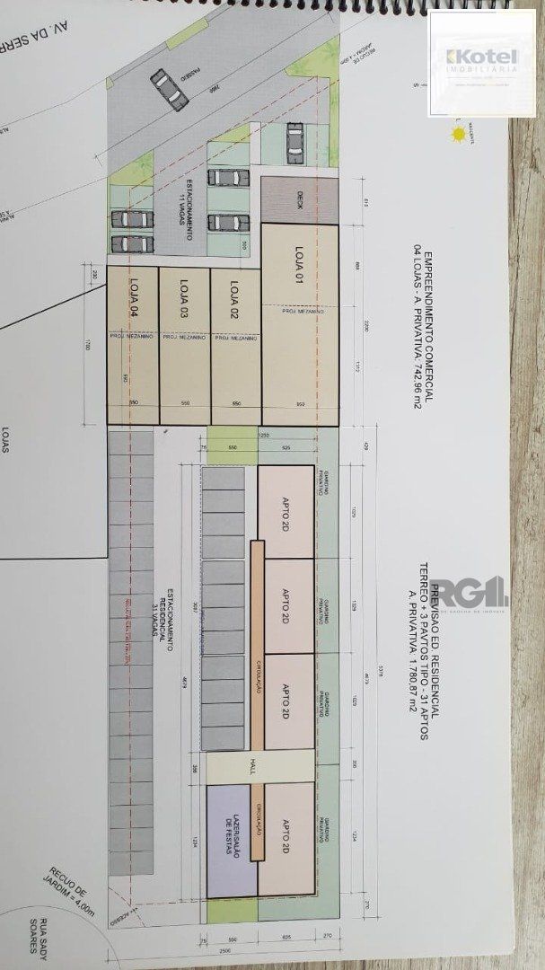 Terreno plano à venda na Avenida da Serraria, em Porto Alegre, com área total de 2200 m². — foto 5