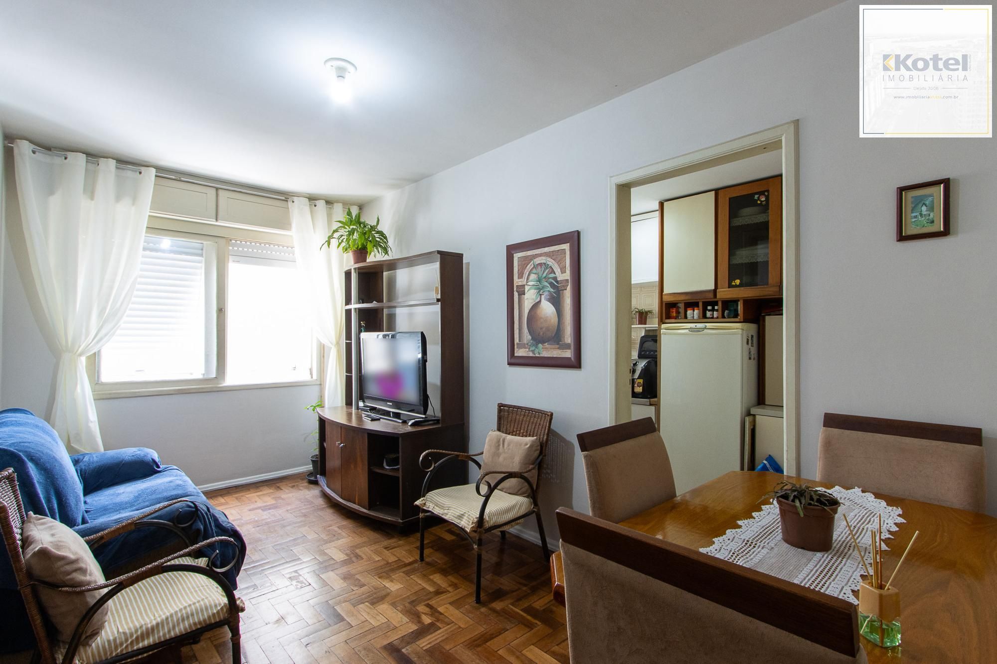 Apartamento com 1 quarto com vaga coberta e escriturada no bairro Cristal. — foto 2