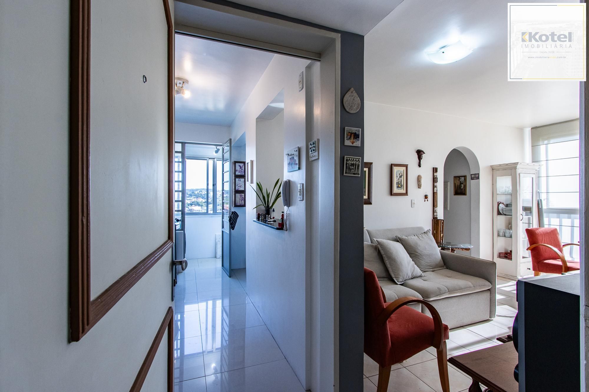 Lindo apartamento locado, mobiliado, andar alto com vista para o Rio, 2 quartos - Bairro Cristal — foto 5