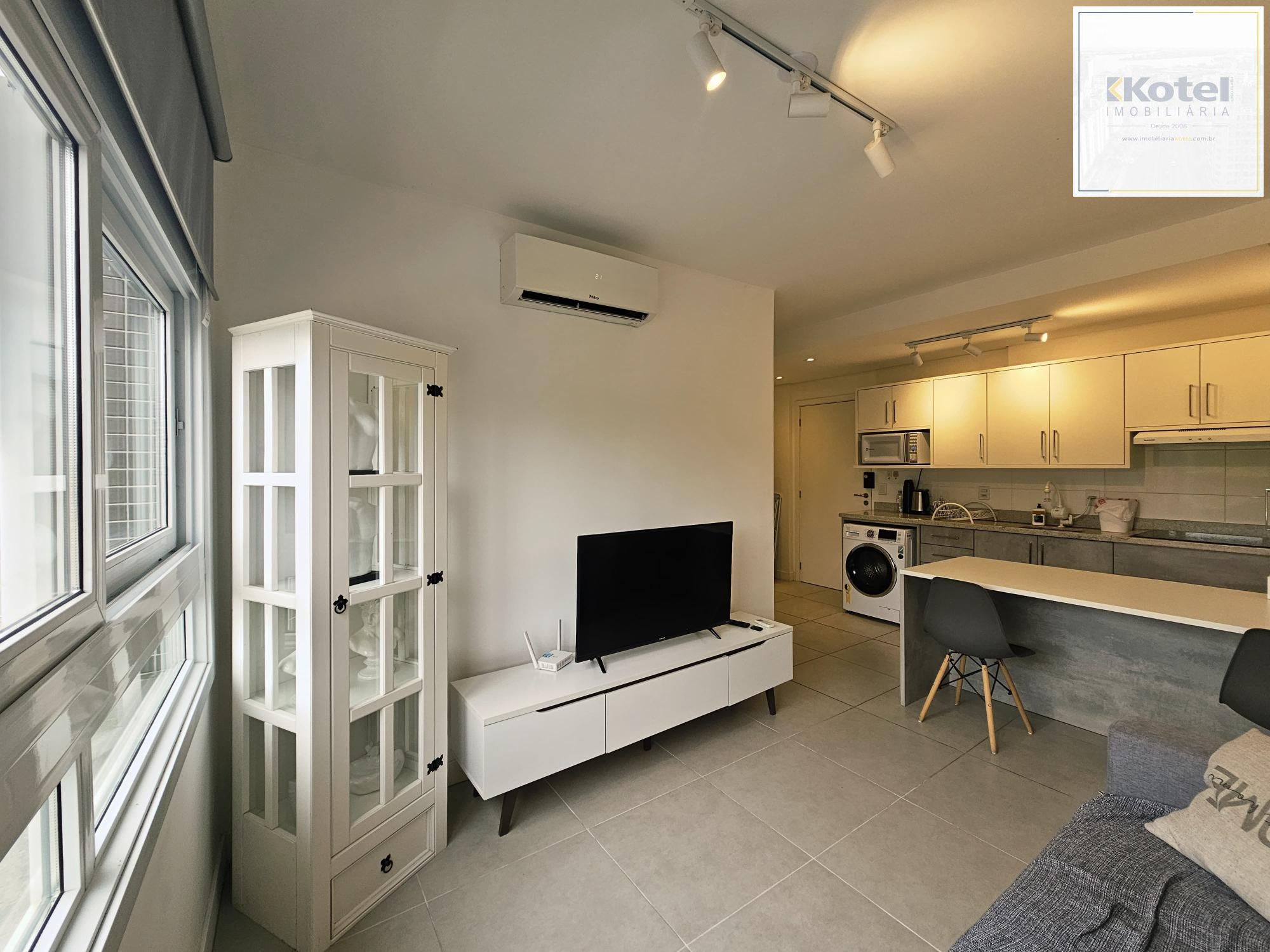 Apartamento mobiliado, 2 dormitórios, com vaga escriturada - Cidade Baixa