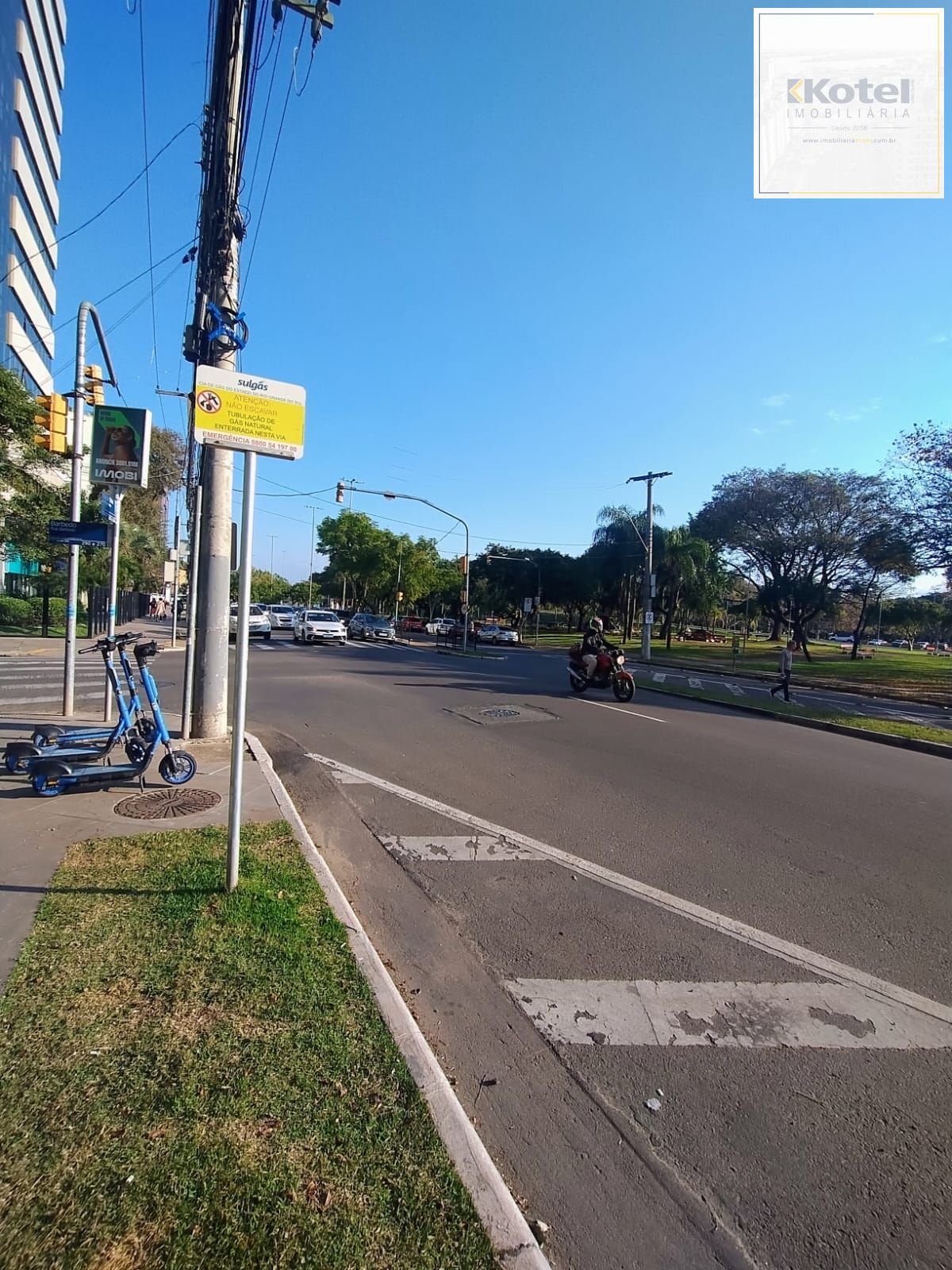 Rua de acesso