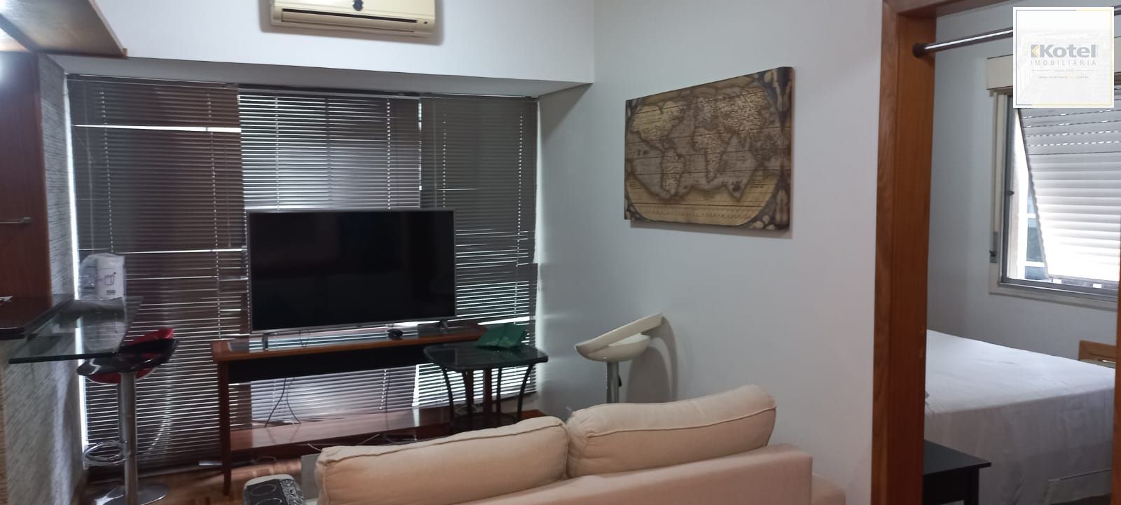 Apartamento de 1 dormitório,com vaga de garagem coberta no Centro Histórico,