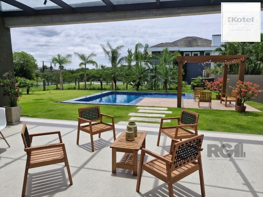 Casa térrea com piscina, no Condominio Terra Ville com 380,27m2 e 3 suites. — foto 3