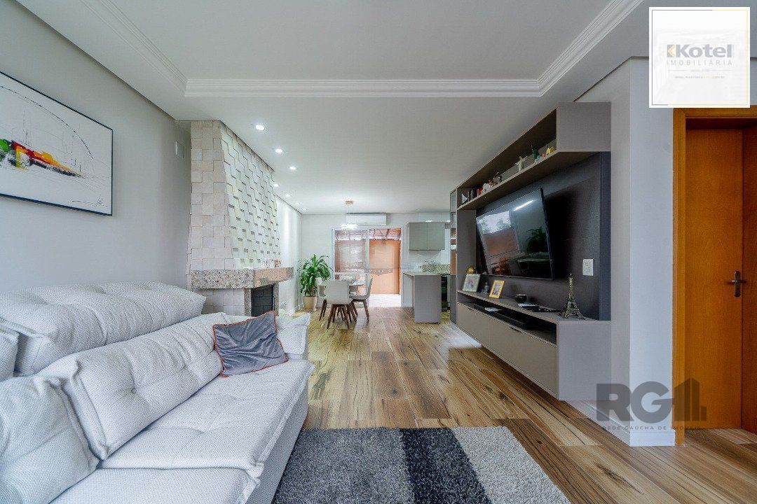 Casa em condominio com excelente padrão construtivo, possui 3 dormitórios, sendo 1 suíte máster com closet e sacada — foto 4