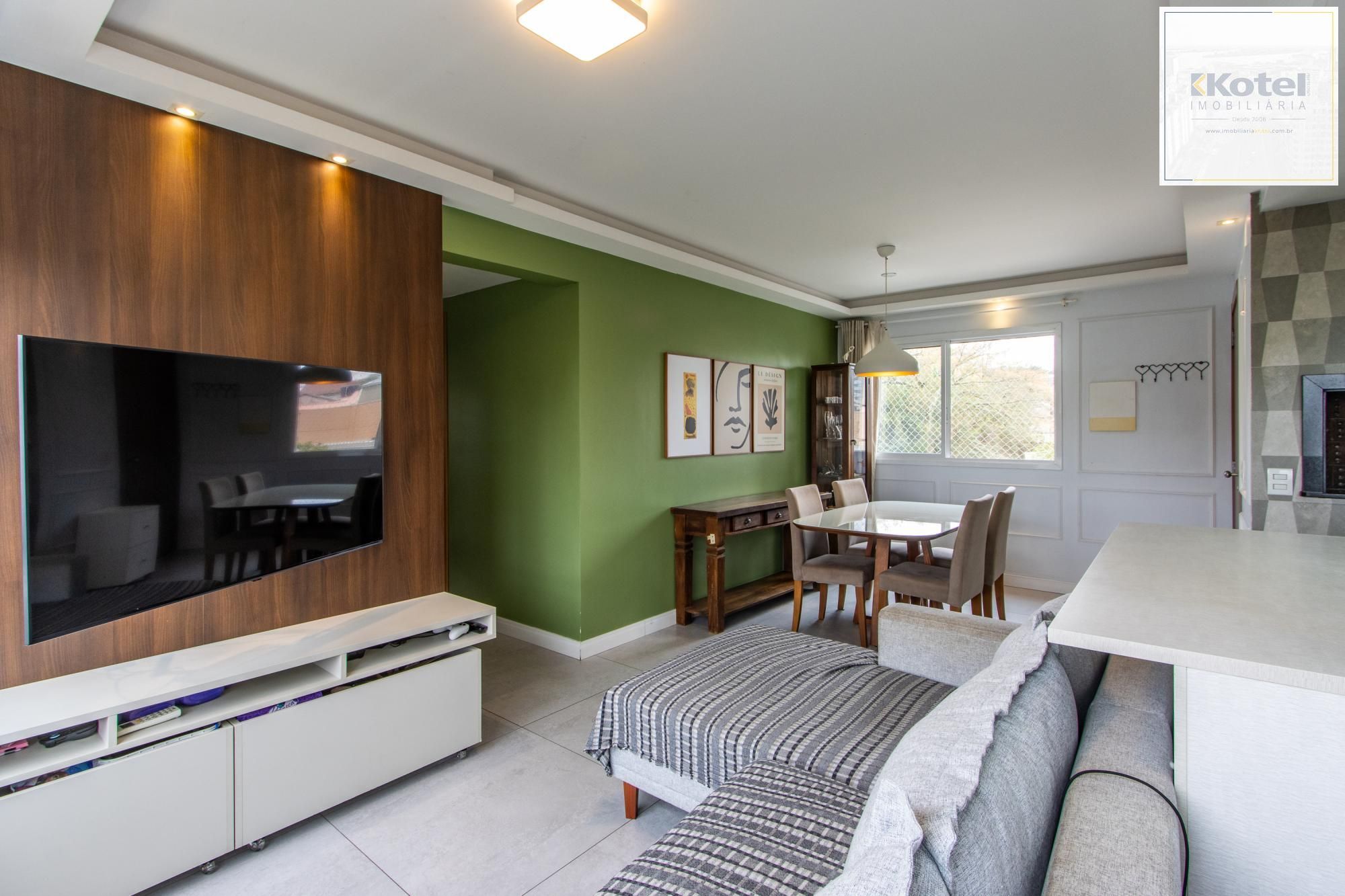 Apartamento 3 dormitórios semimobiliado junto ao Zaffari da Otto Niemeyer