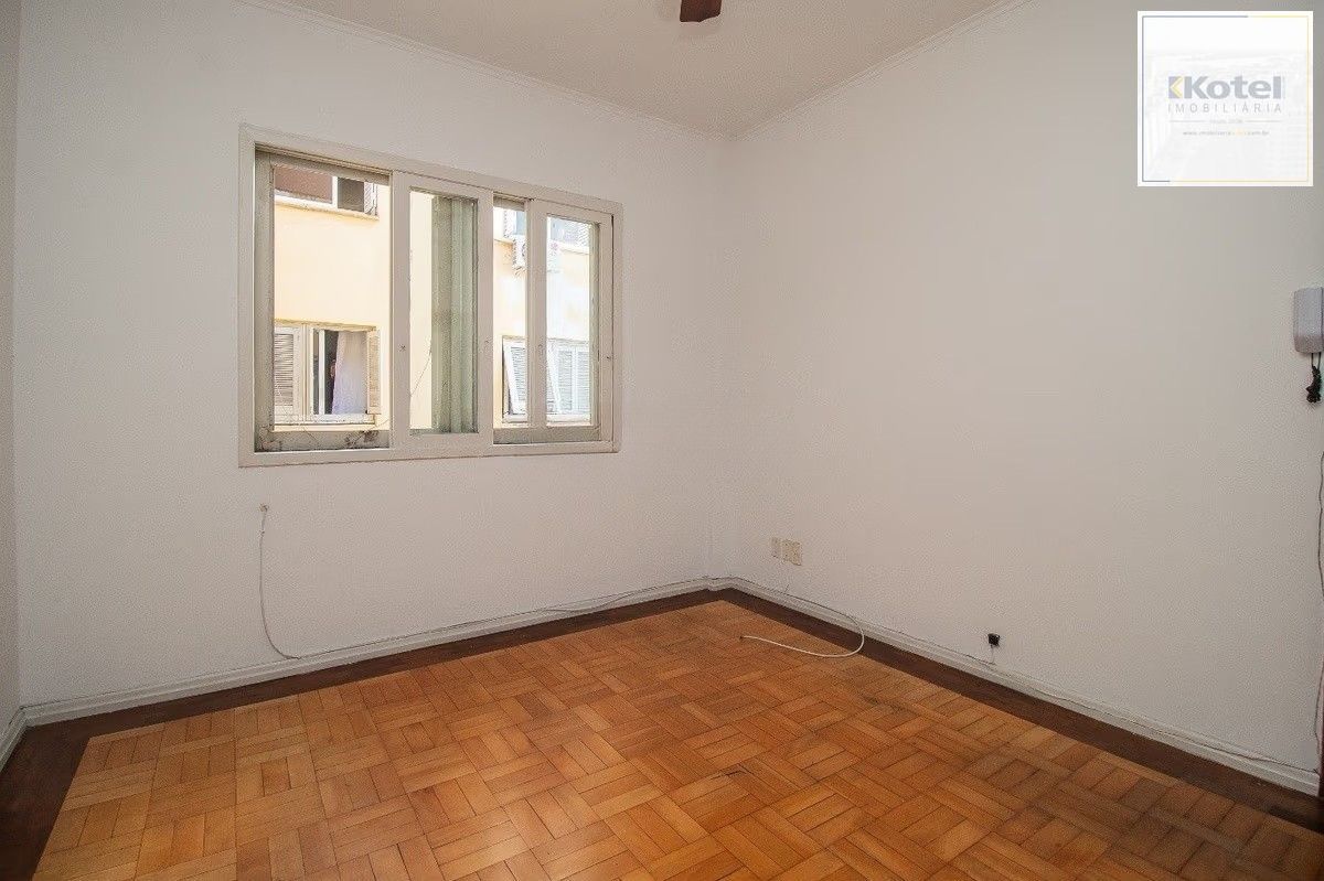 Apartamento de 1 quarto à venda no Edifício Britânia na Avenida Independência em Porto Alegre – 45,24 m² Privativos e Portaria 24h