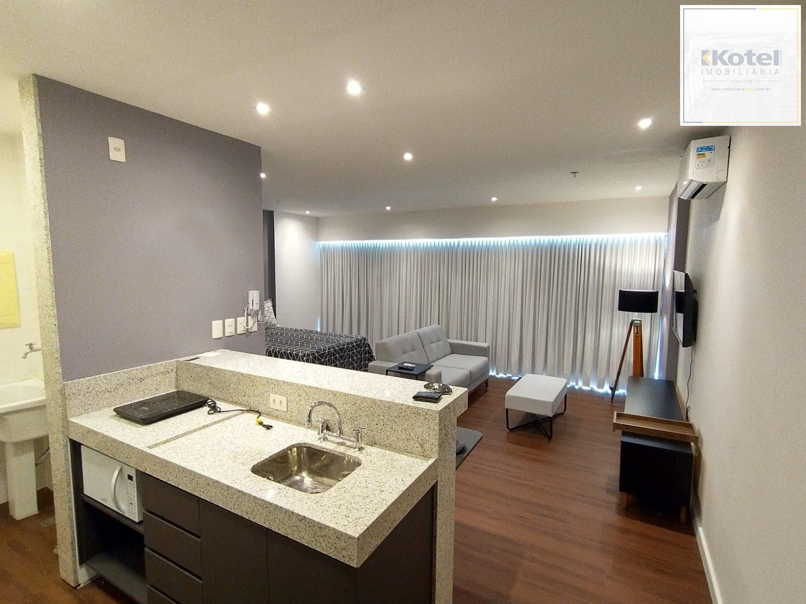 APARTAMENTO 1 QUARTO NO CRISTAL — foto 3