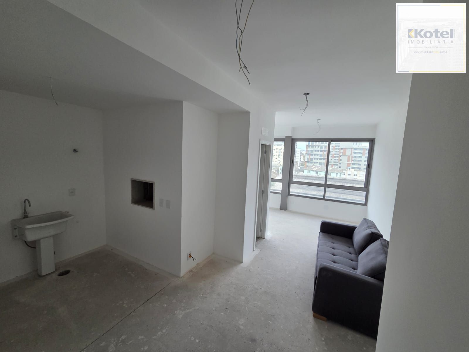 Apartamento de  dormitório no condomínio Artsy Cidade Baixa.