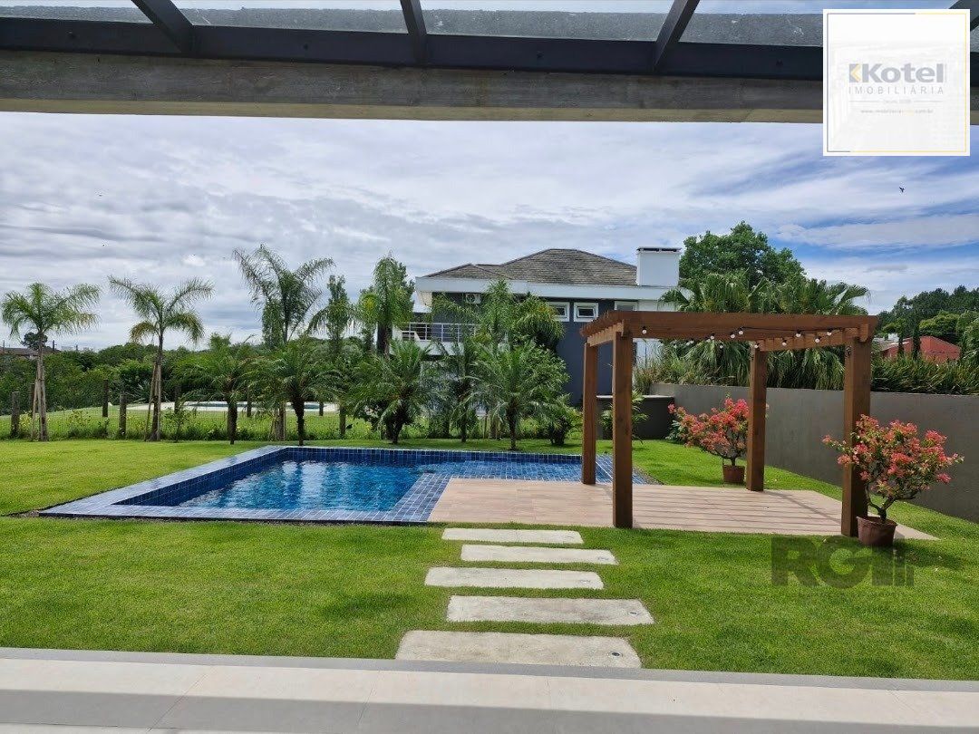 Casa térrea com piscina, no Condominio Terra Ville com 380,27m2 e 3 suites. — foto 4