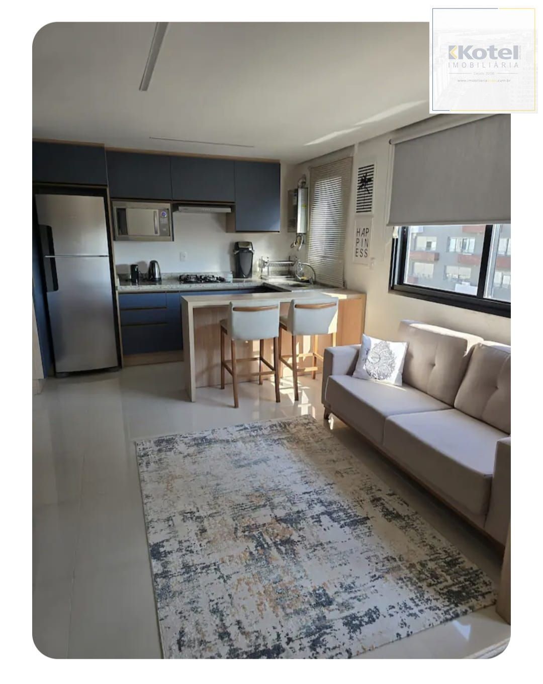 Studio mobiliado, com 30m² privativos, 1 vaga - Cidade Baixa
