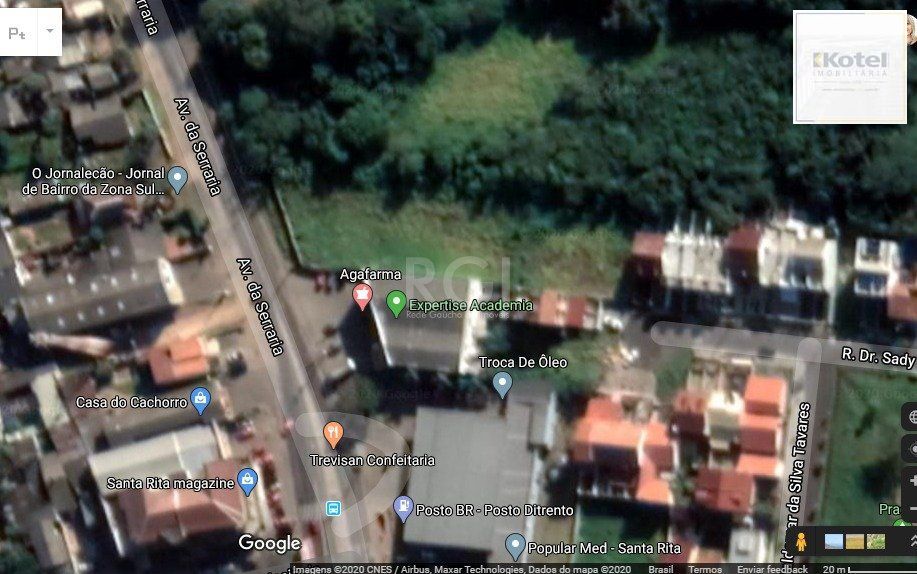 Terreno plano à venda na Avenida da Serraria, em Porto Alegre, com área total de 2200 m². — foto 2