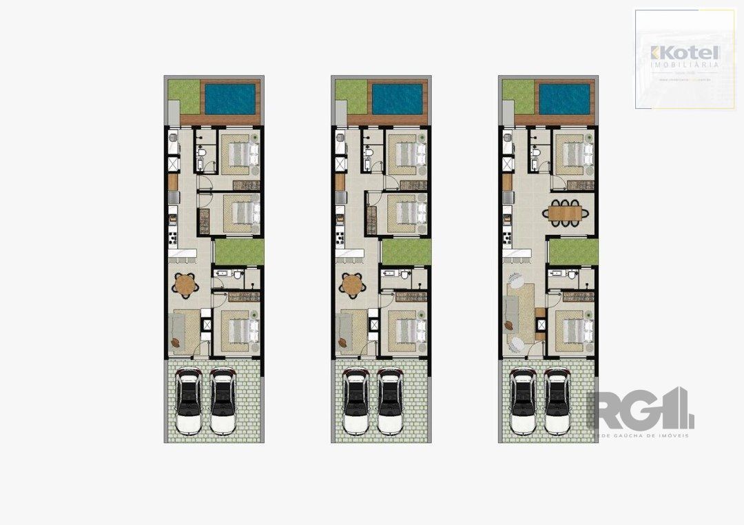 Casa 3 quartos à venda, 120m², Hípica - Porto Alegre — foto 2