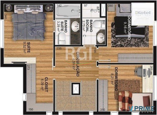 Vende-se casa em condomínio com 4 dormitórios (2 suítes), 3 vagas  – Tristeza — foto 2