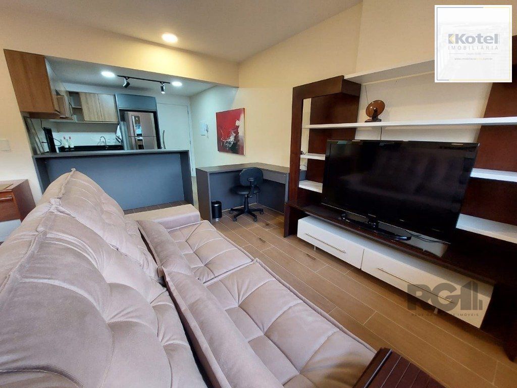 Apartamento stidio com 1 dormitório, 1 vaga de garagem no Bairro Auxiliadora. — foto 4