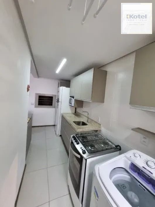 Apartamento  com 1 quarto com churrasqueira, 48m² 1 vaga - Cristo Redentor