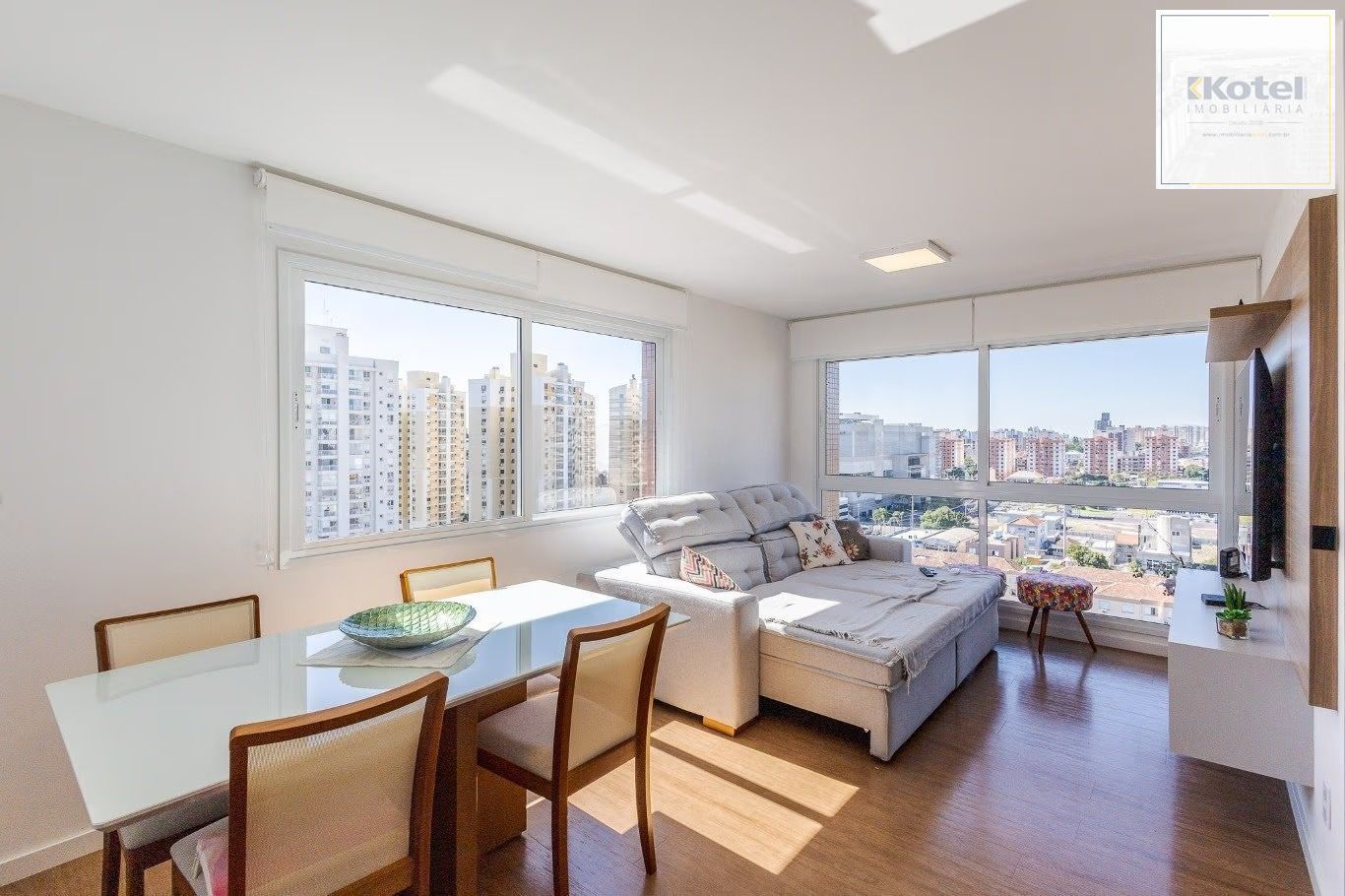 Apartamento novo semimobiliado 3 dorm, 2 suítes, andar alto, no Passo D'areia.
