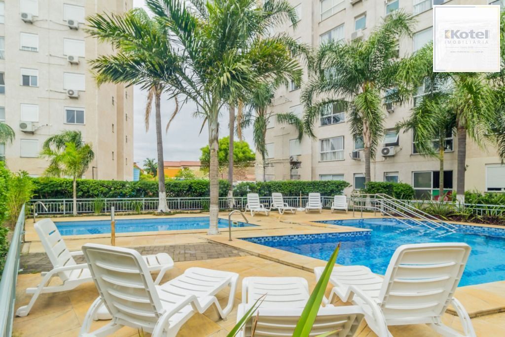 Apto 2 dorms com suíte e churrasqueira no Supera Condomínio Clube