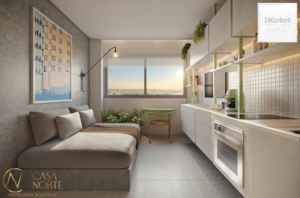 Apartamento 1 quartos à venda, 38m², Menino Deus - Porto Alegre