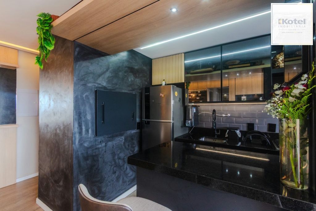Apartamento com sacada integrada e vista privilegiada