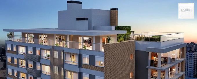 Apartamento 2 Dormitórios com Vaga Dupla e cond com infraestrutura no Rooftop