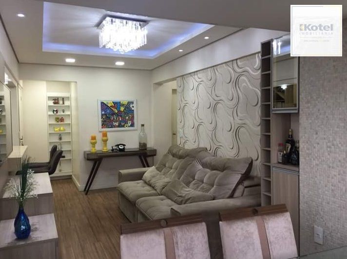 Apartamento 2 dorm, varanda integrada com churrasqueira no centro Cachoeirinha