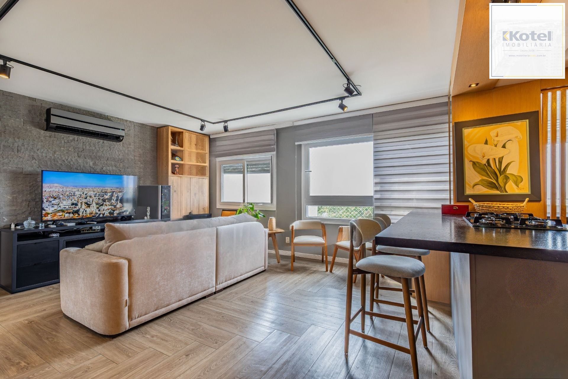 Apartamento mobiliado e equipado andar alto churrasqueira sol da manhã Lindóia — foto 3