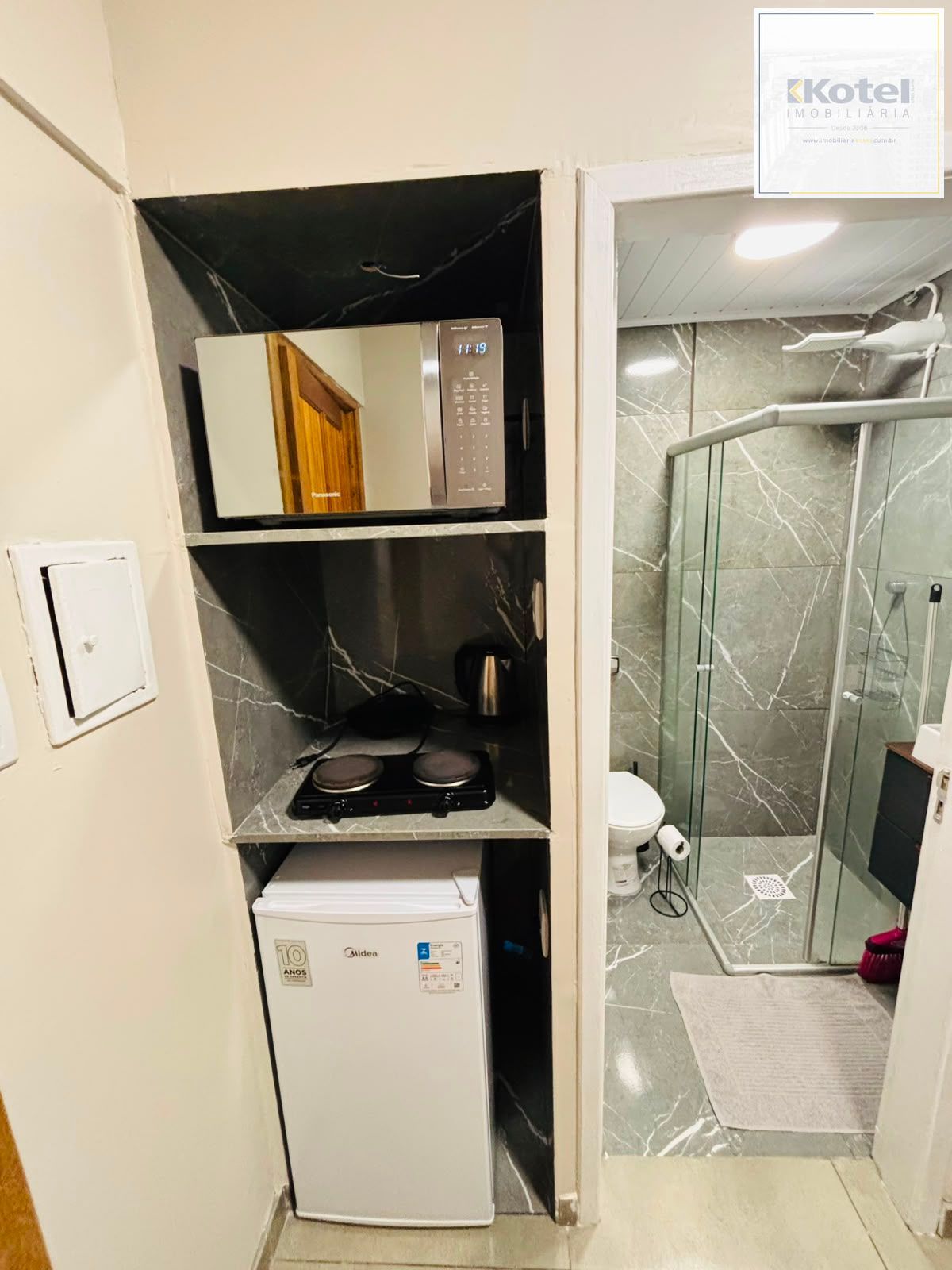 🏢 JK à venda em andar alto – TOTALMENTE MOBILIADO | Centro Histórico — foto 3
