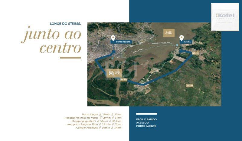 Terreno à venda, 250m², Coronel Nassuca - Guaíba