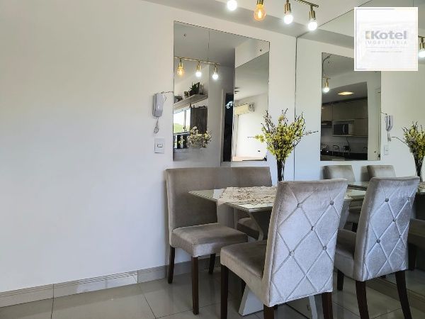 Apartamento de 2 quartos, suíte e 1 vaga de garagem no bairro Jardim Carvalho