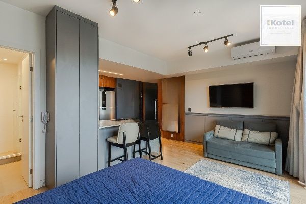 Lindo studio de 37m2, totalmente mobiliado, com 1 vaga de garagem no bairro Boa Vista — foto 2