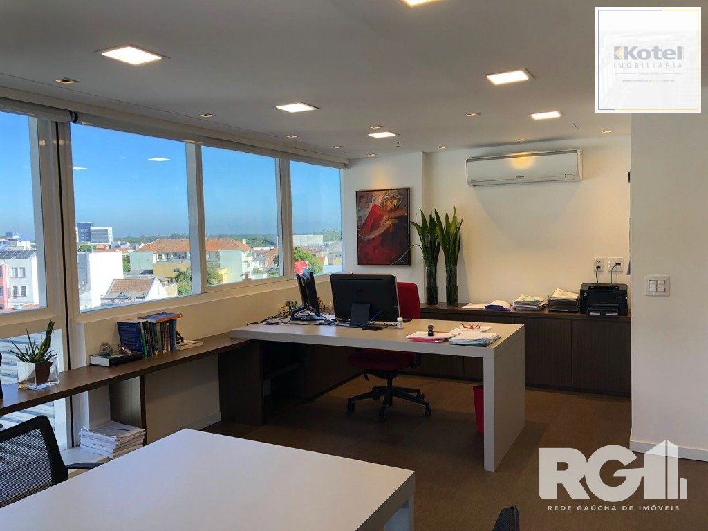 Sala para alugar totalmente mobiliada e decorada, 52 m² privativos divididos em 2 ambientes com vaga. — foto 5