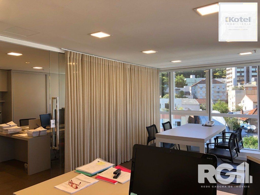 Sala para alugar totalmente mobiliada e decorada, 52 m² privativos divididos em 2 ambientes com vaga. — foto 2