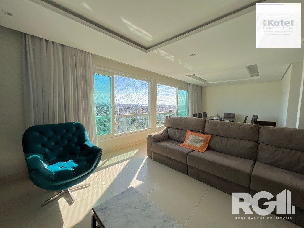 Espetacular apartamento para VENDA mobiliado, 3 dormitórios, 2 vagas cobertas, infra completa no coração do Bairro Petrópolis. — foto 3