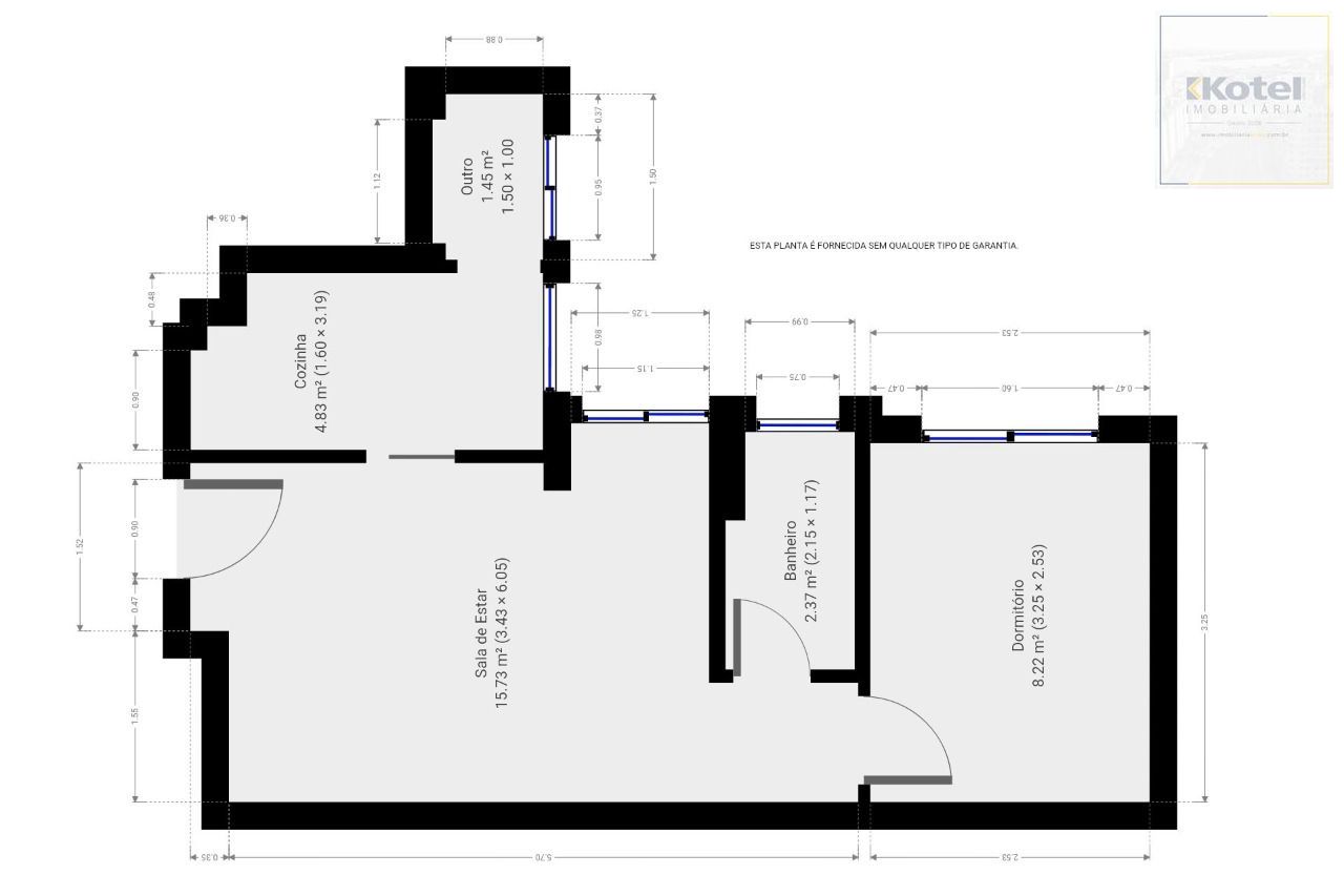 Apartamento 1 quartos à venda, 45m², Centro Histórico - Porto Alegre