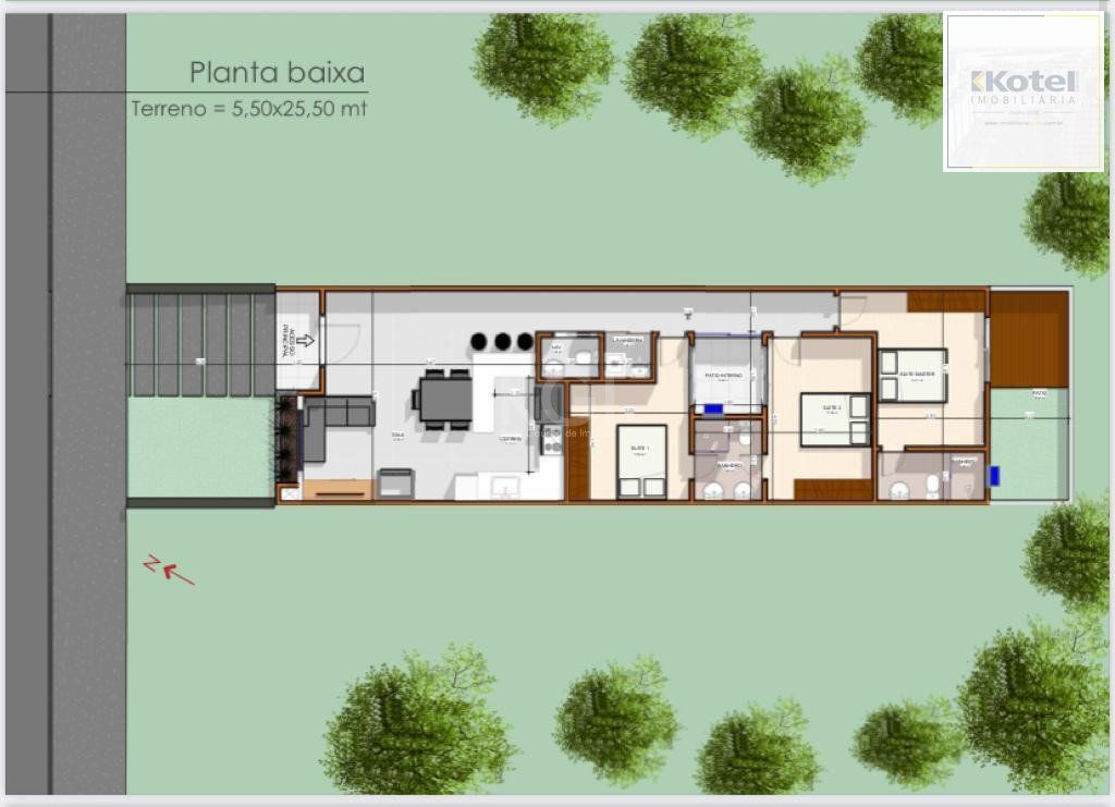 Casa 3 quartos à venda, 83m², Aberta dos Morros - Porto Alegre — foto 3