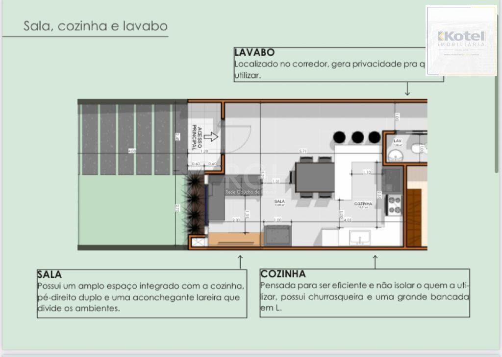 Casa 3 quartos à venda, 83m², Aberta dos Morros - Porto Alegre — foto 4