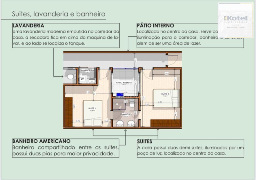 Casa 3 quartos à venda, 83m², Aberta dos Morros - Porto Alegre — foto 5