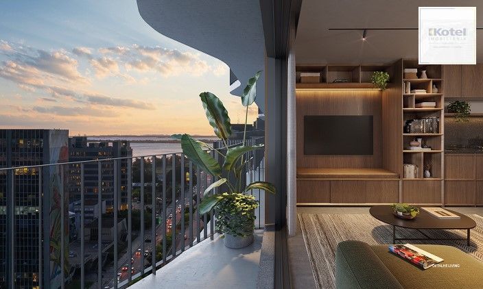 1 Suíte 42m² c/ Sacada e Lavabo no Orla Maiojama - Praia de Belas, POA — foto 5