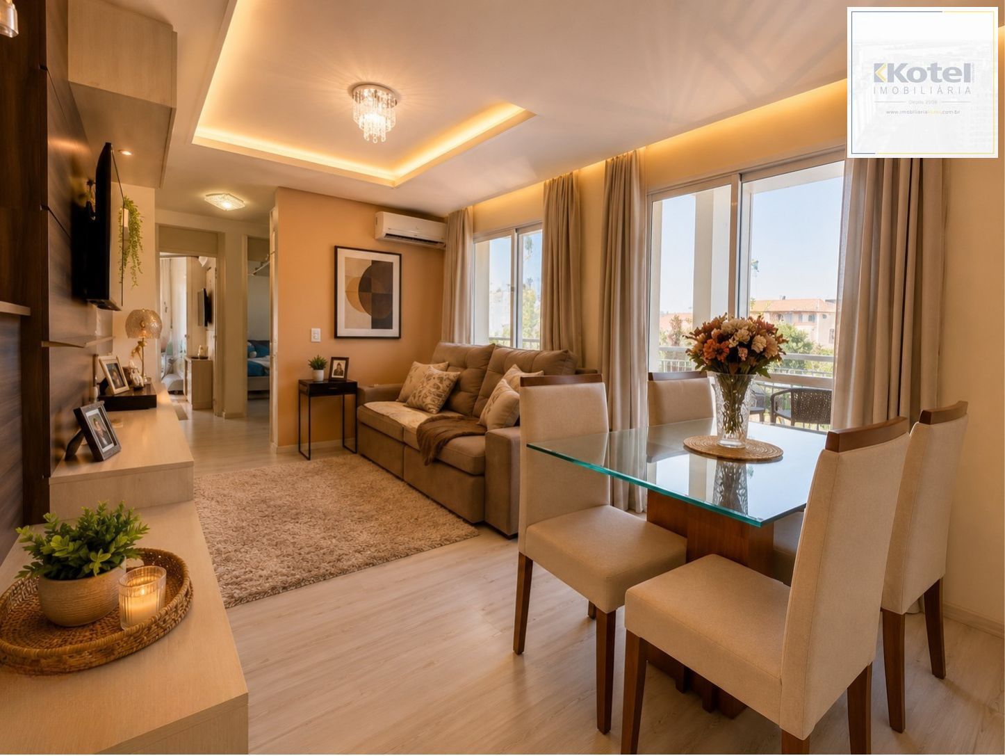 Apartamento 3 dormitórios com suíte e closet no Rossi Viva | Infra completa