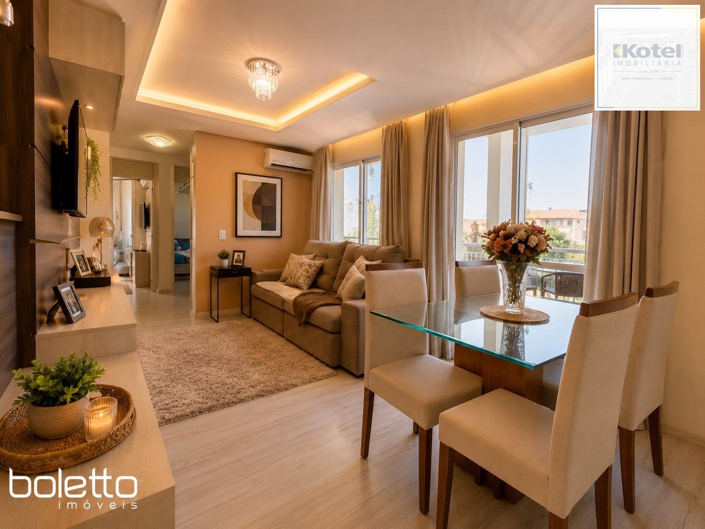 Apartamento 3 dormitórios com suíte e closet no Rossi Viva | Infra completa — foto 2